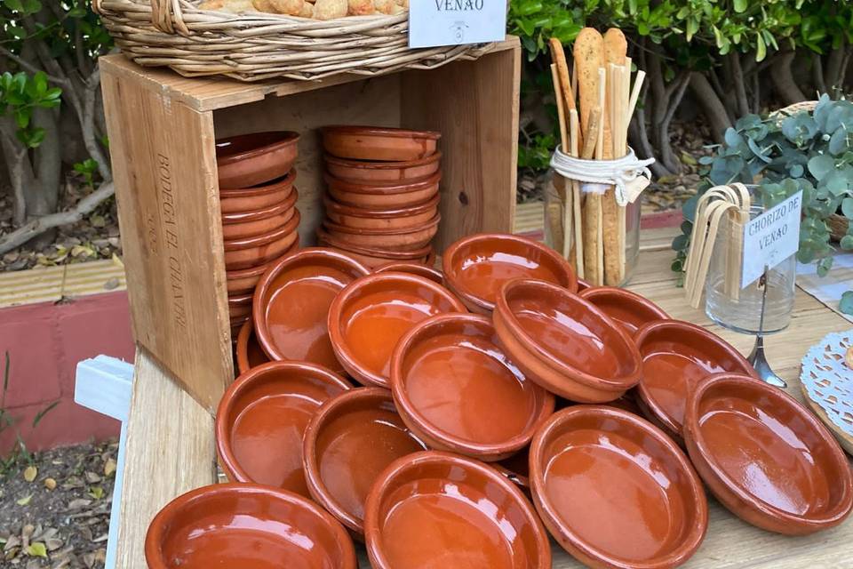 Croquetas de chorizo venao