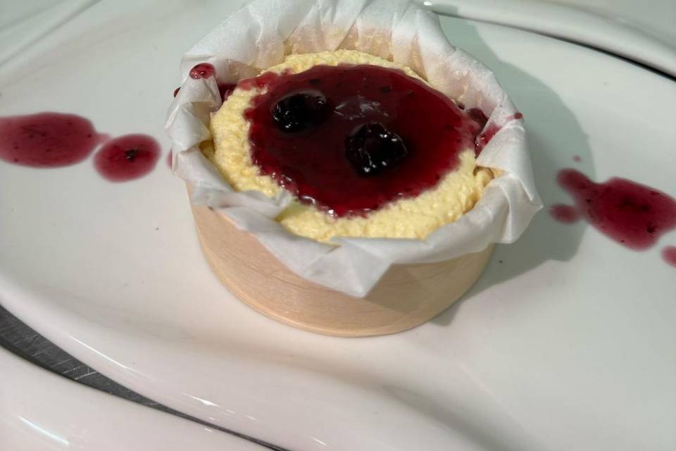 Tarta de queso horneada
