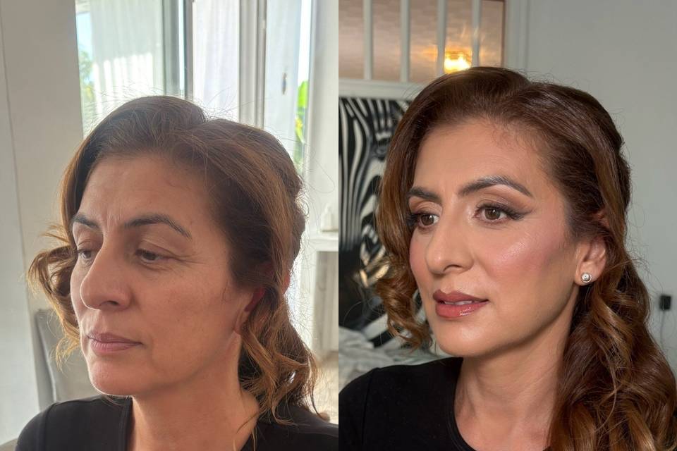 Maquillaje y estilismo invitad