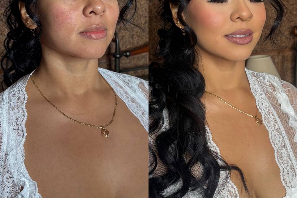 Maquillaje y estilismo nupcial