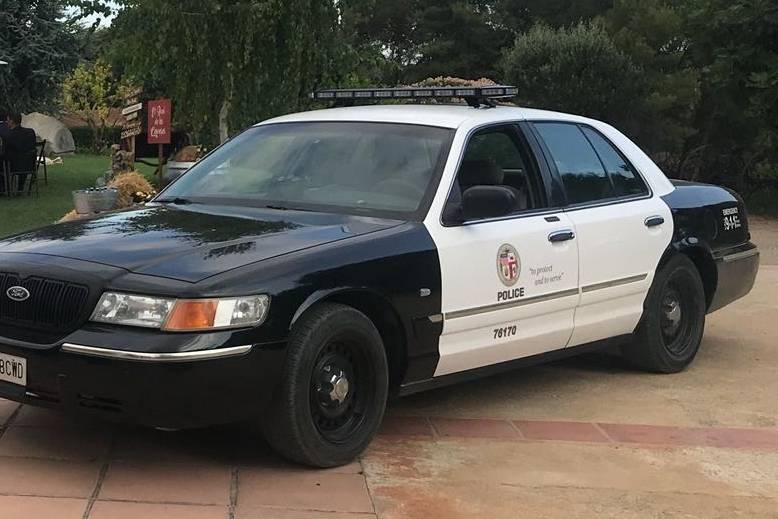 Coche de policía de Los Angeles