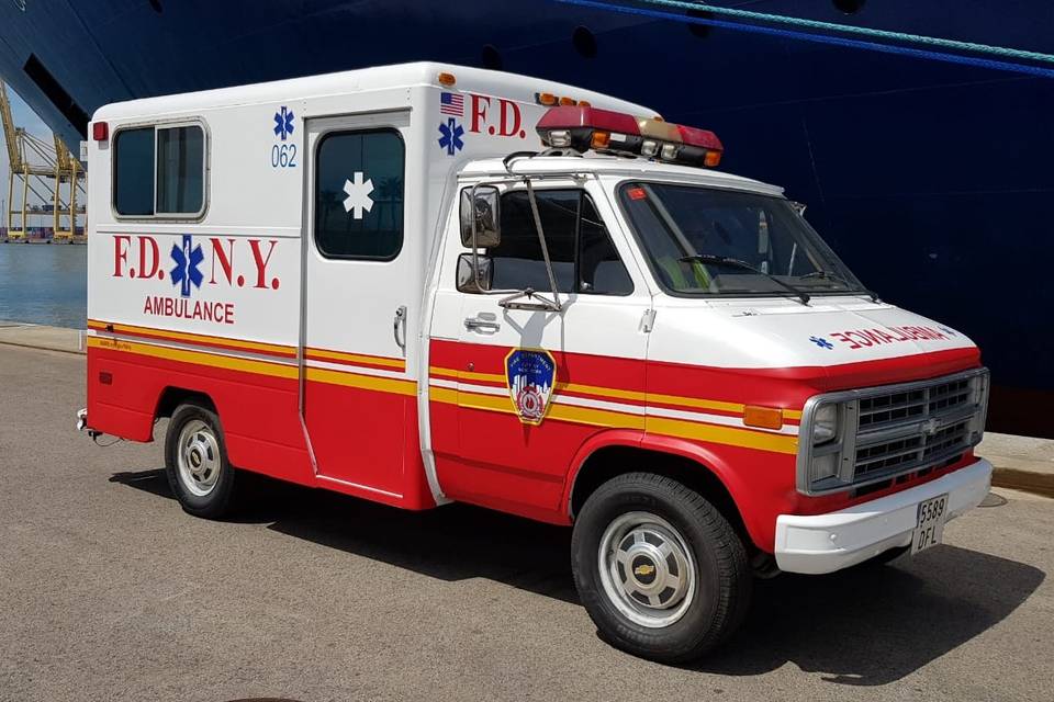 Ambulancia americana New York