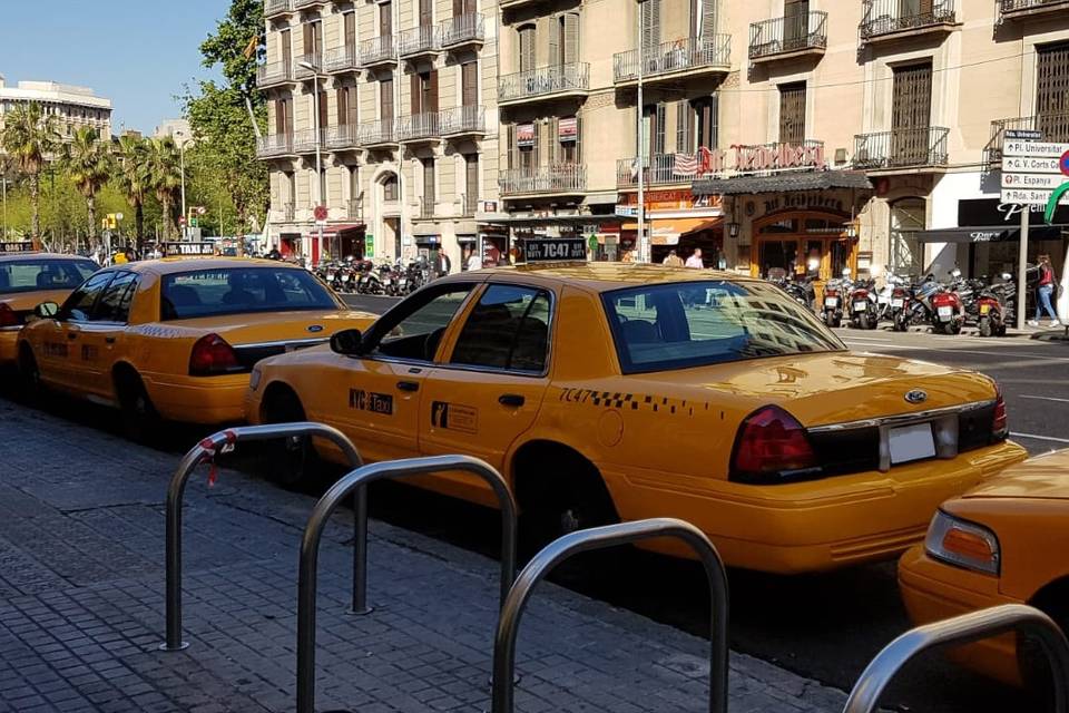 Taxis en fila