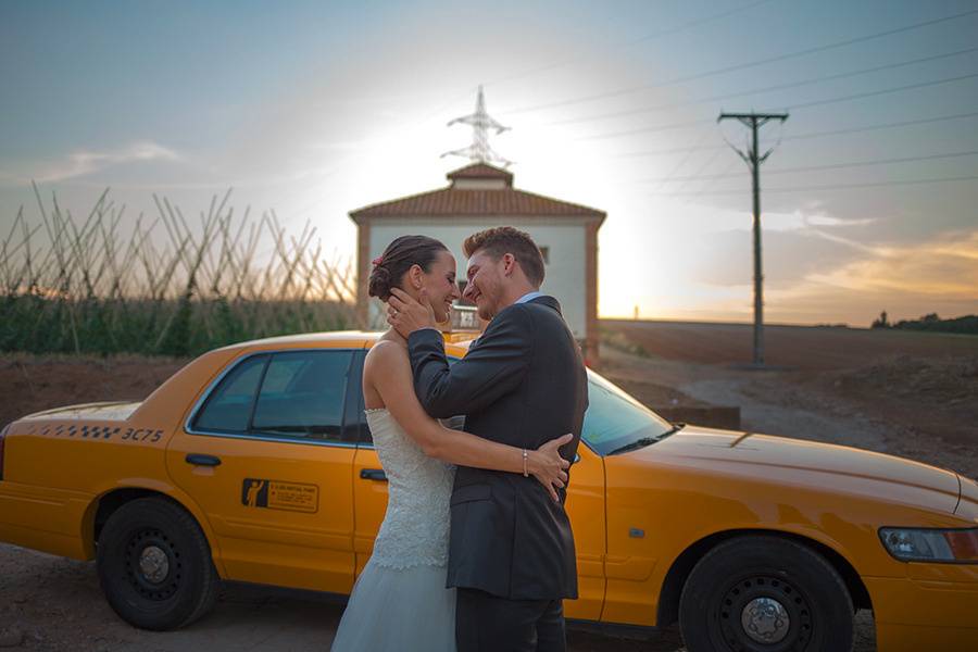 Taxi para boda