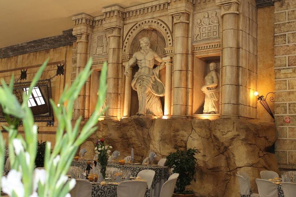 Interior salón Sayma