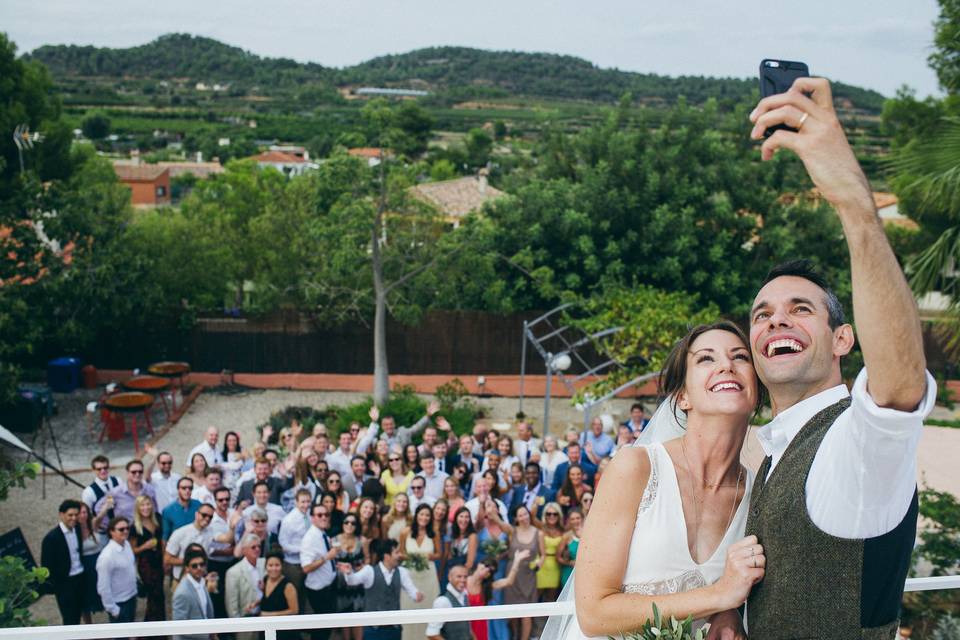 Selfie con invitados