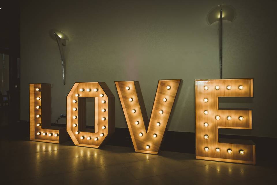 Letras led