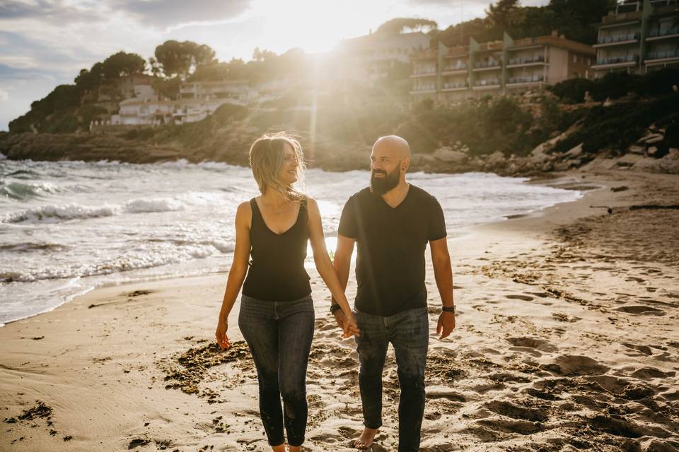 Preboda en la playa