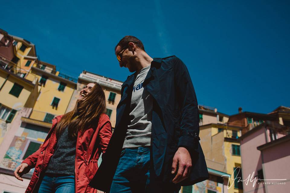 Risas en Cinque Terre, Italy