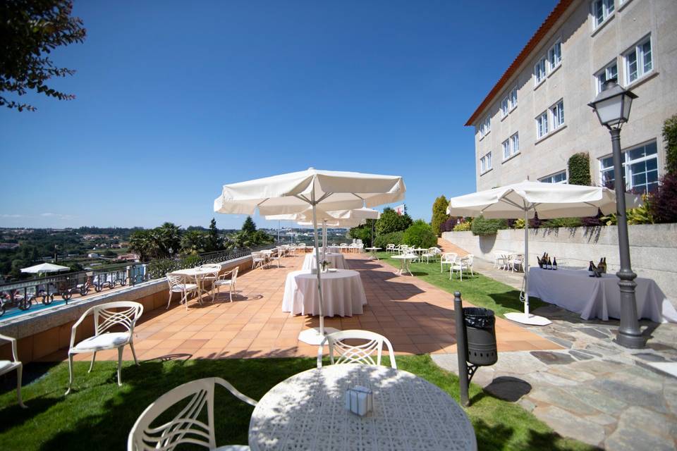 Terraza para aperitivos