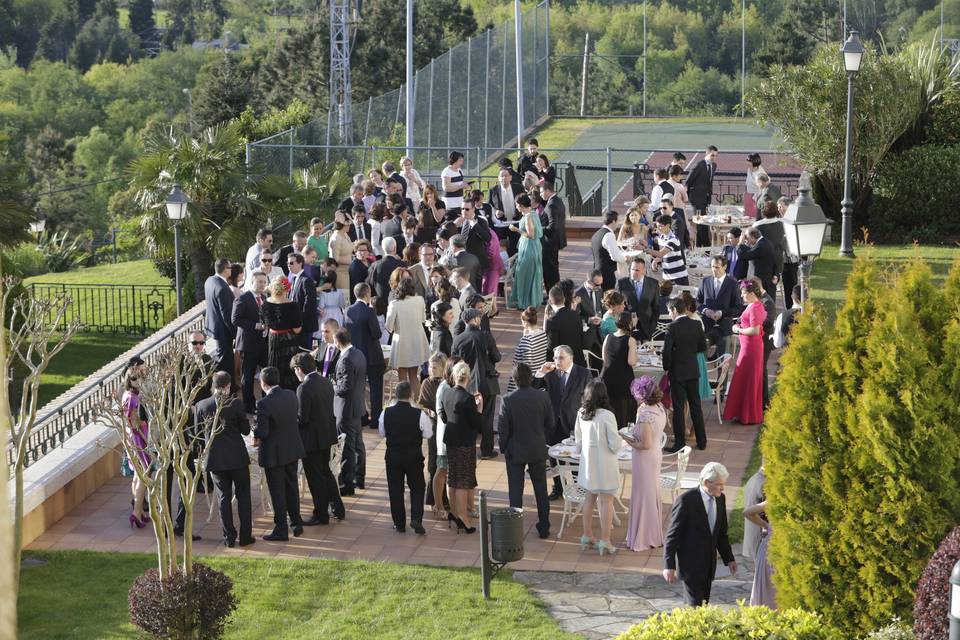 Terraza para aperitivos