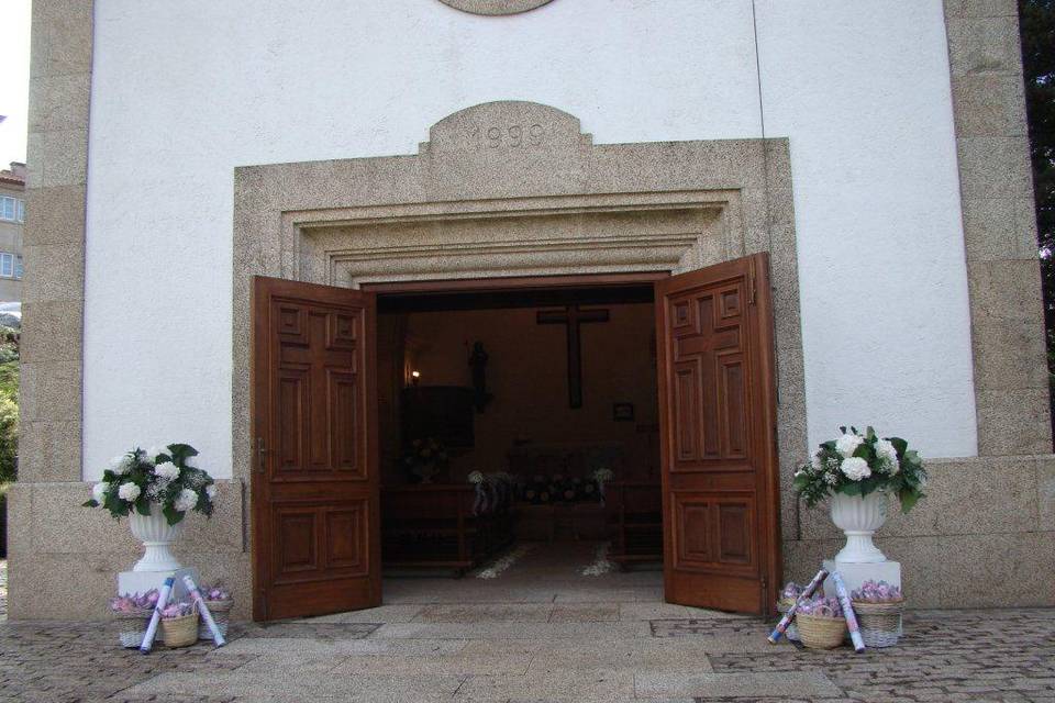 Interior de la capilla