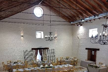 Salón mantelería mezcla
