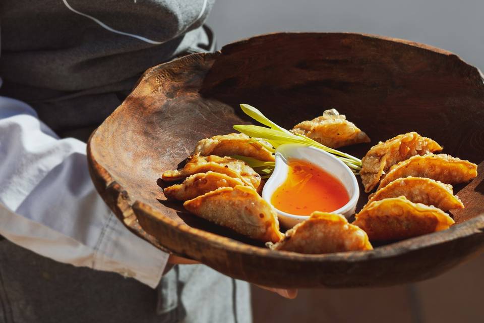 Gyozas de verduras