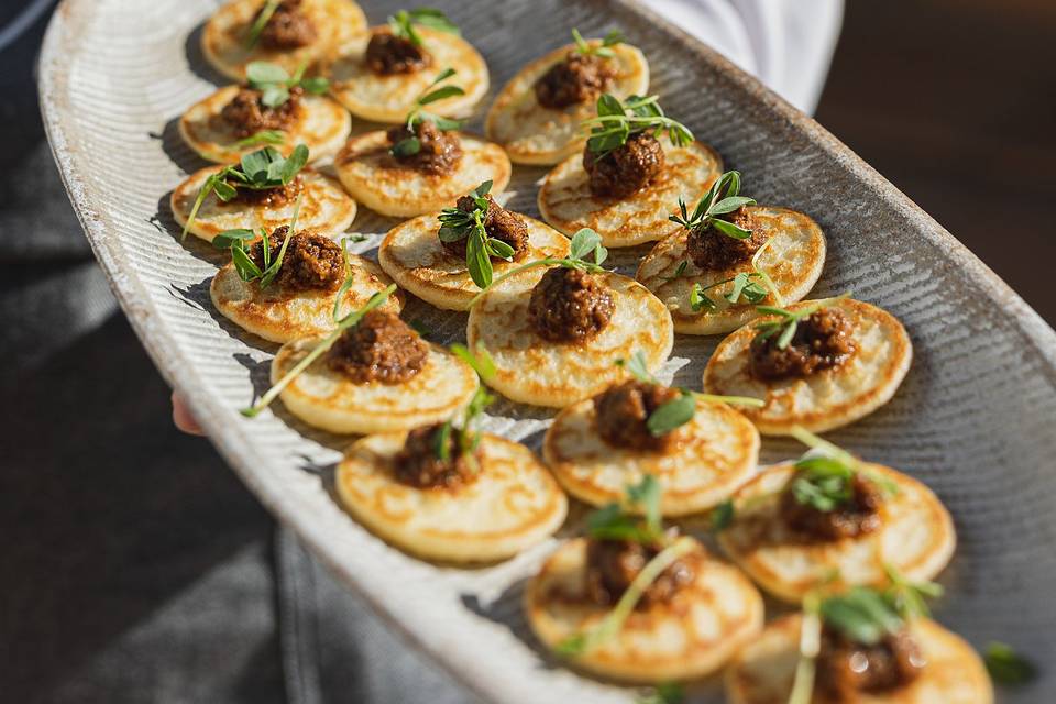 Mini blinis