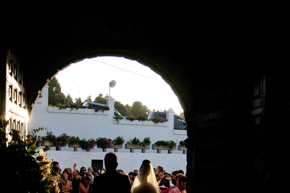 Arroz en la boda