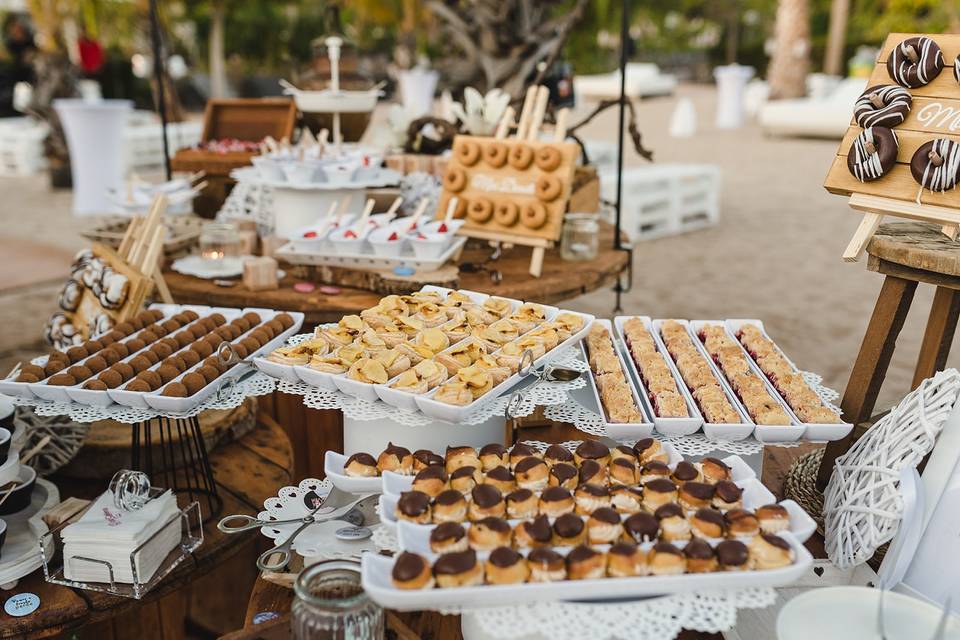 Mesa de postres