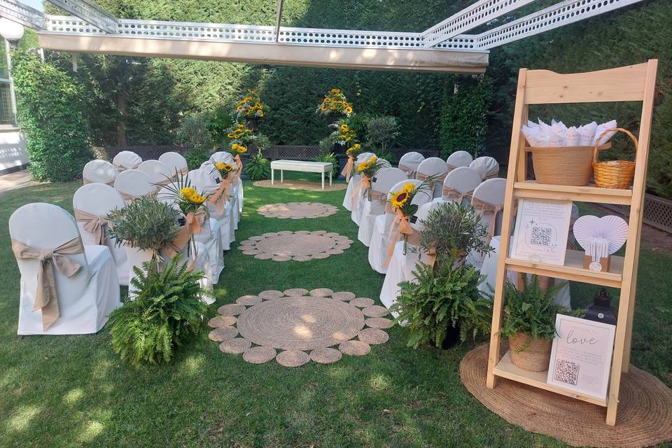 CEREMONIAS EN EL JARDÍN