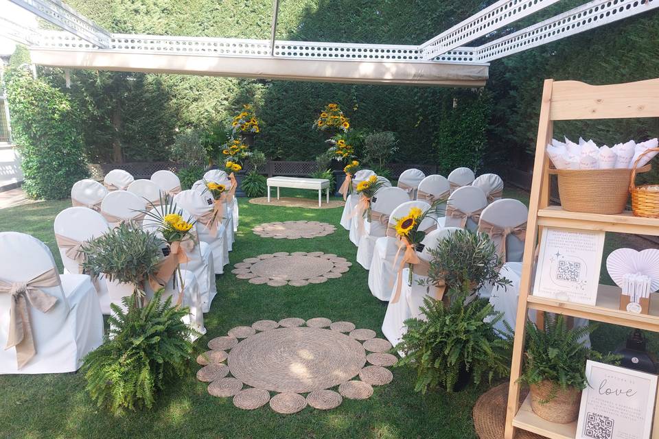 CEREMONIAS EN EL JARDÍN