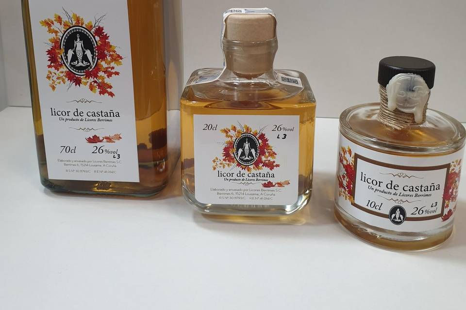 Licor de castaña