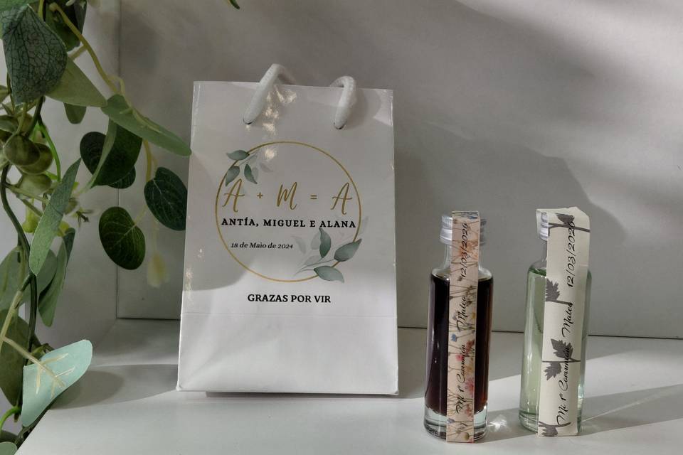 Bolsita personalizada + mini l