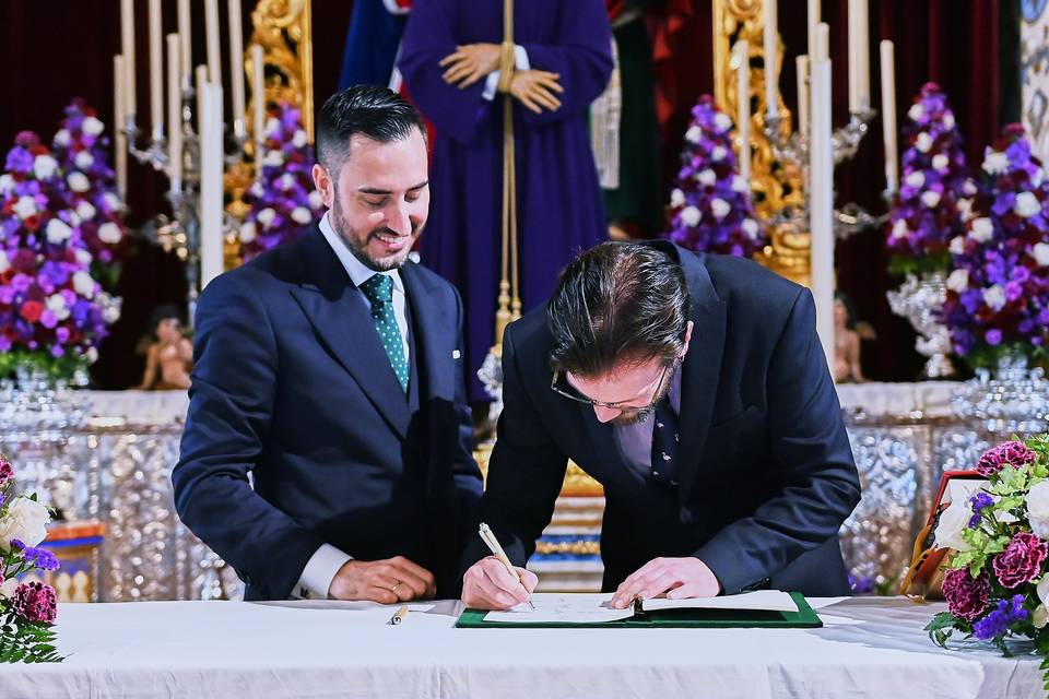 Boda Marina y Ángel