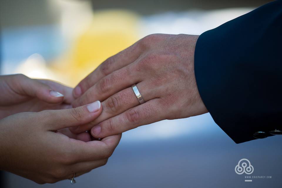 La novia y su padre