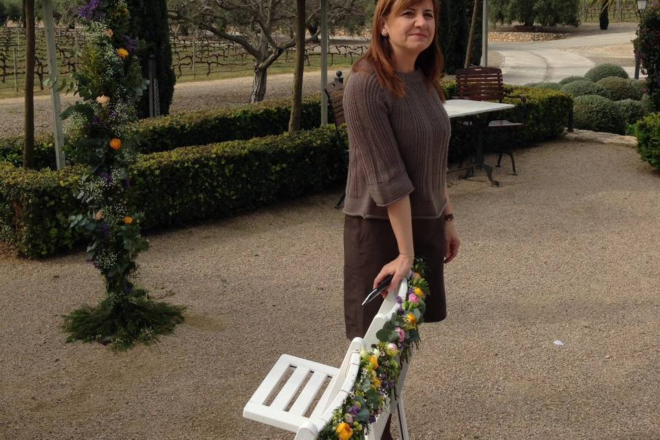 Olimpia, maestra de ceremonias