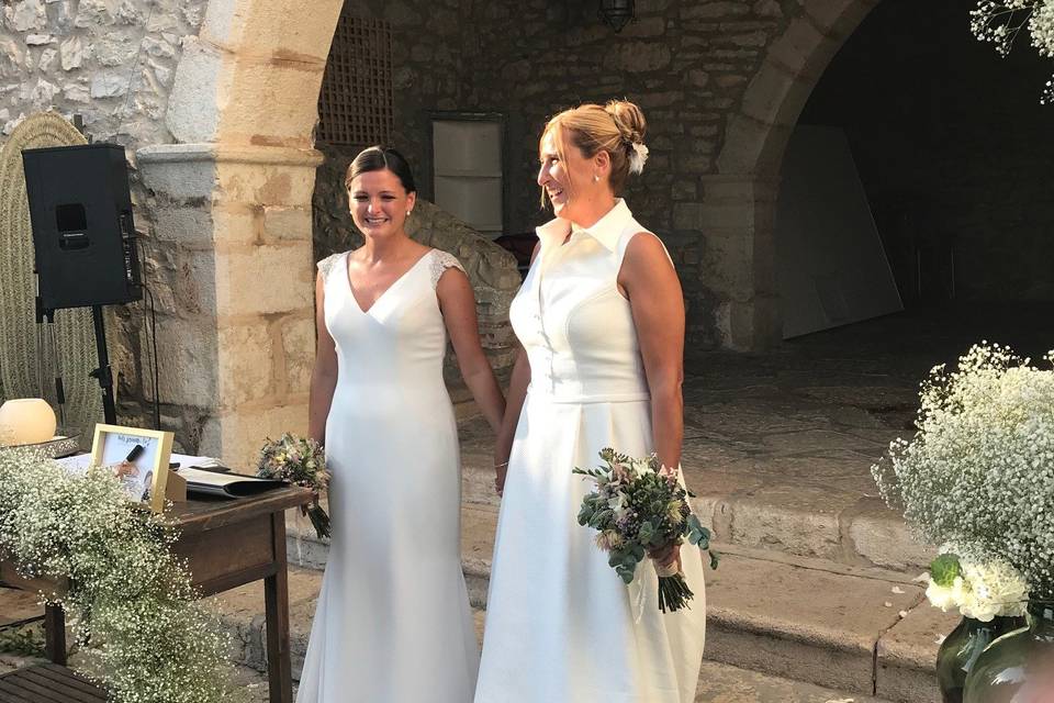 Boda de lino en verano