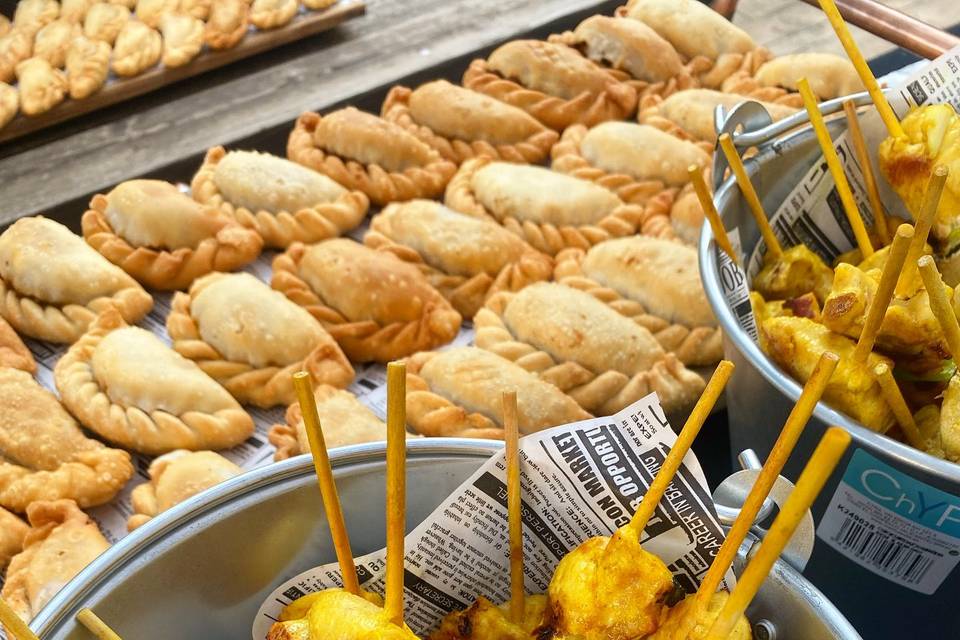 Empanadas y pinchos