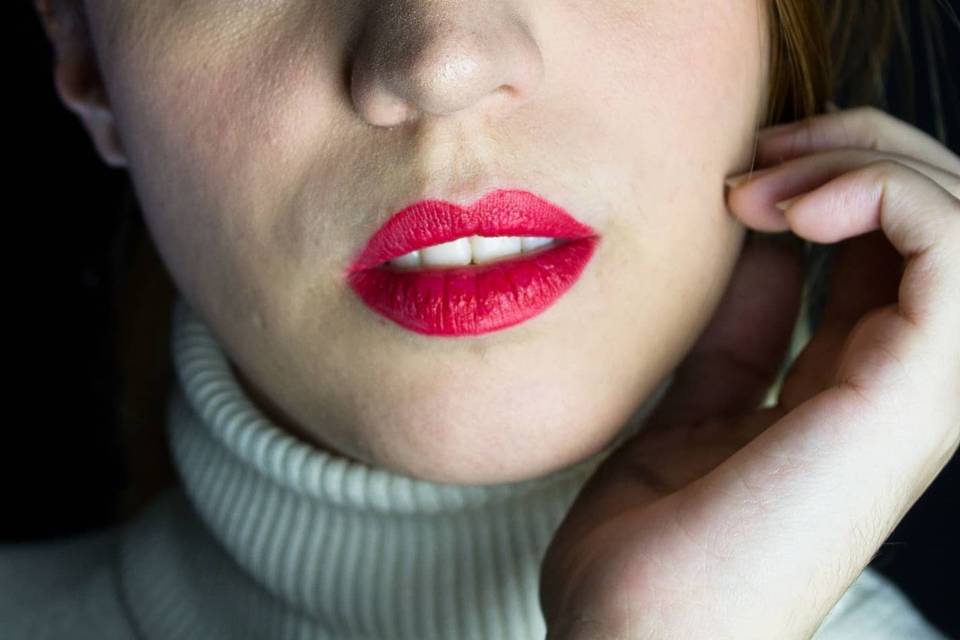 Labios rojos