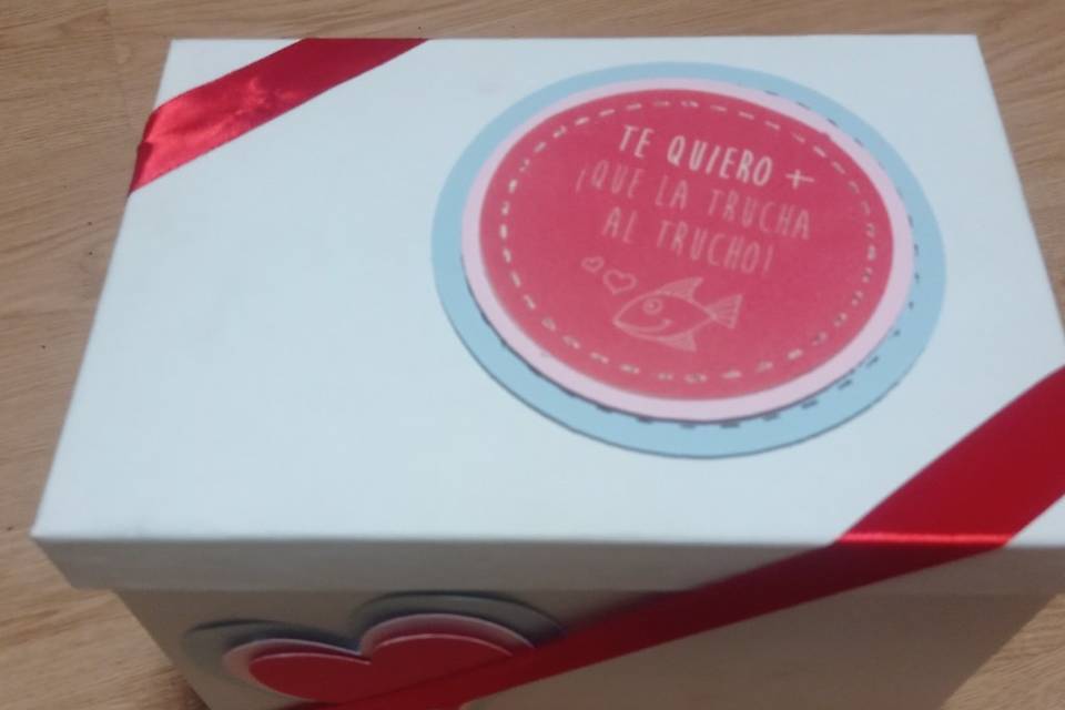 Caja san valentín