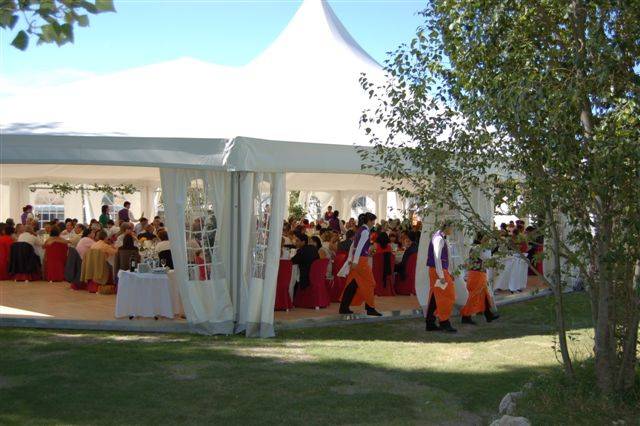 Carpa boda