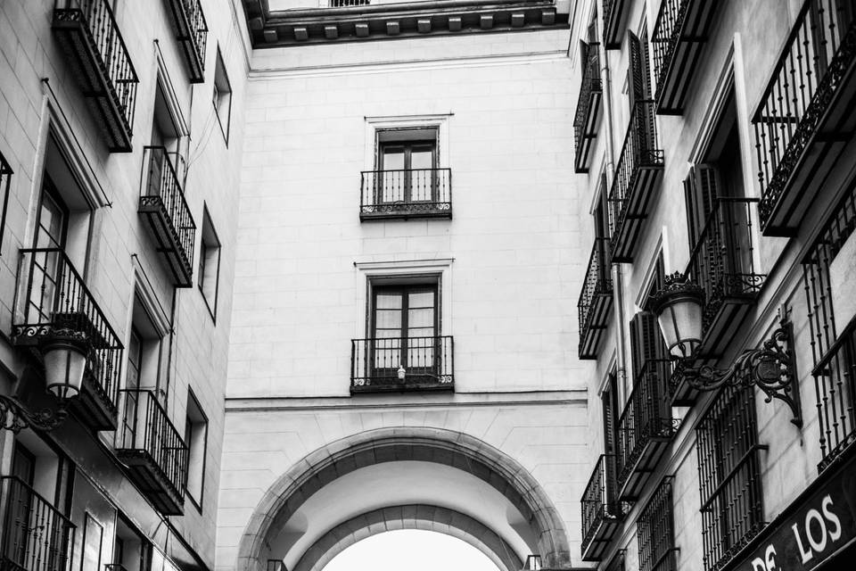 Postboda en Madrid