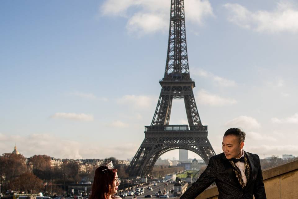 Postboda en París