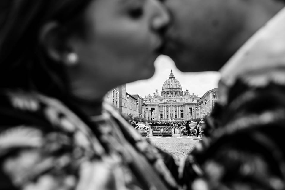 Pre-boda en Roma