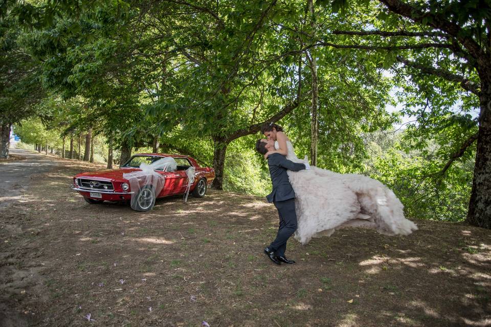 Coche de boda