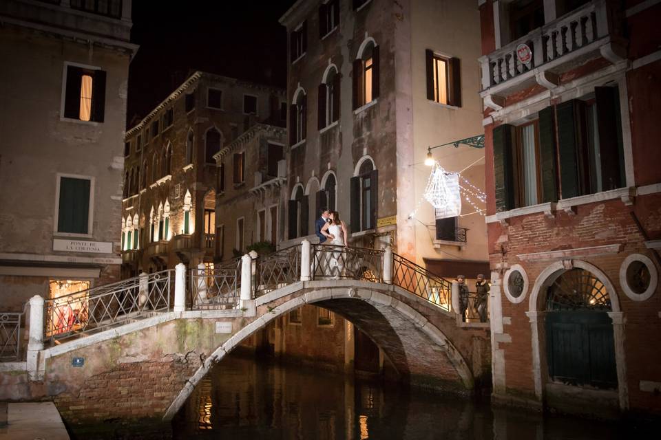 Postboda en Venecia