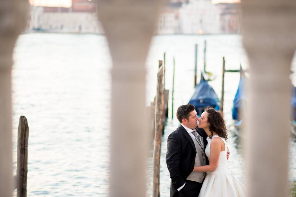 Postboda en Venecia