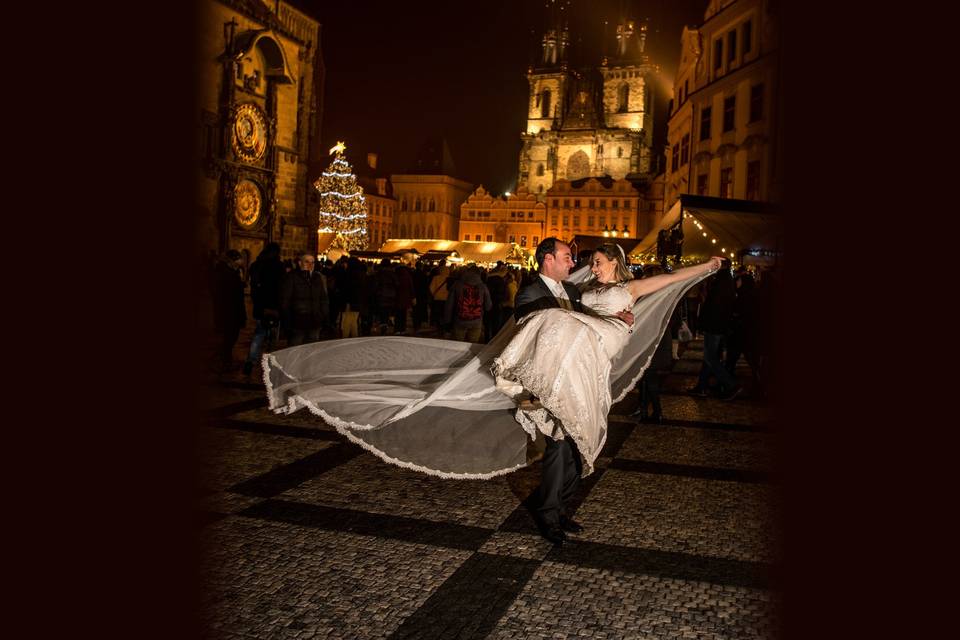 Postboda en Praga