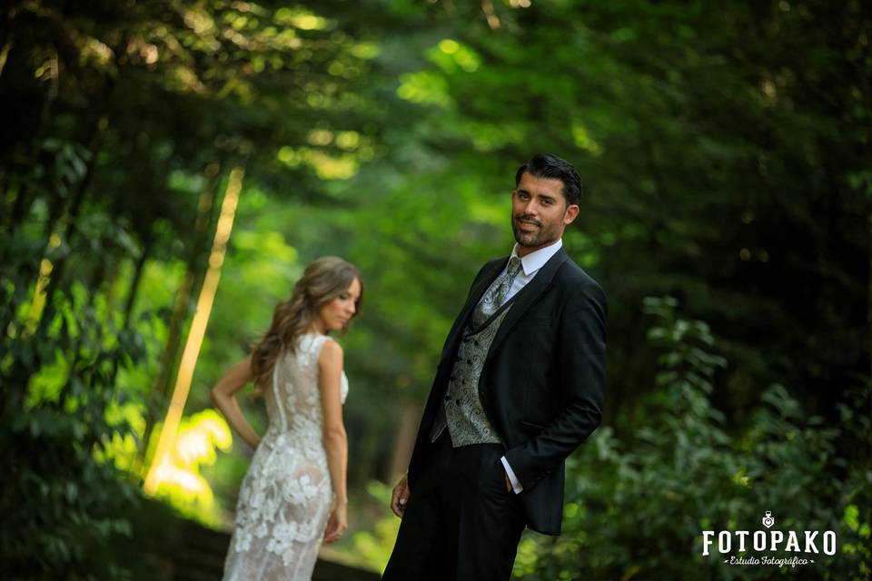 Novios boda