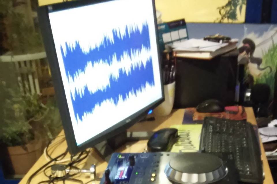 Nuestro estudio de grabación