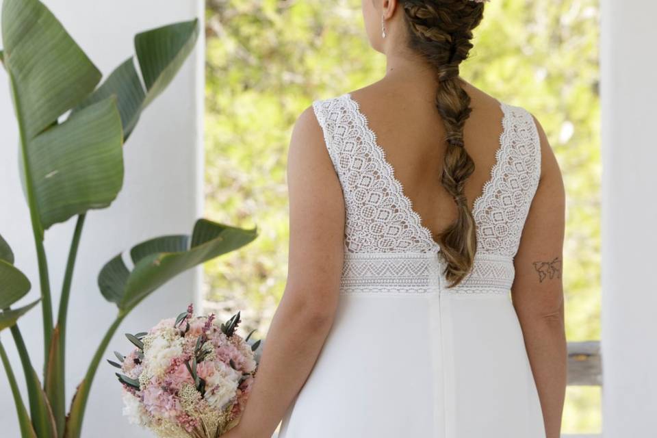 Trenza para novia