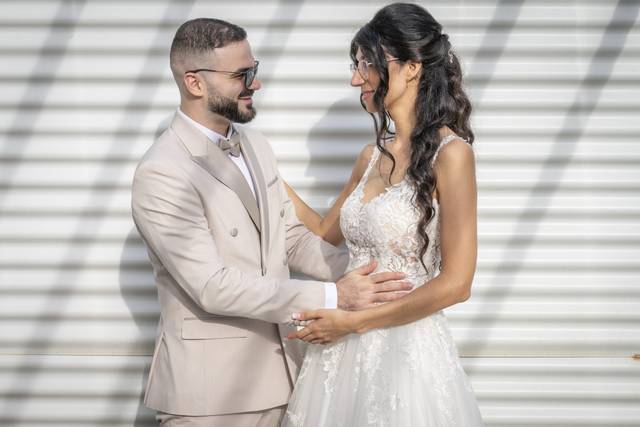 Retrato de los novios