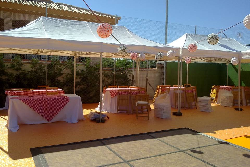 Carpas plegables