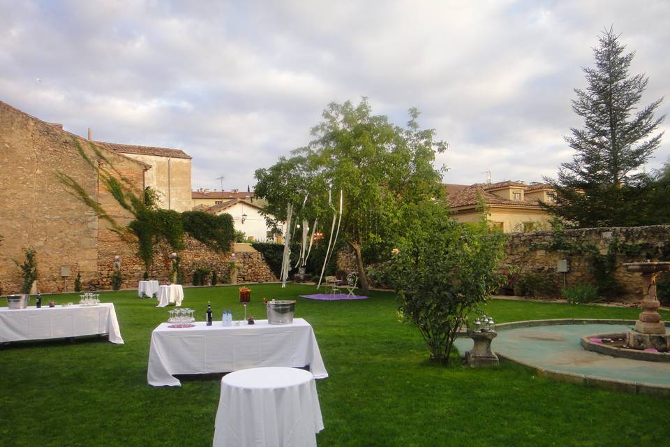 Ceremonia en el jardin palacio