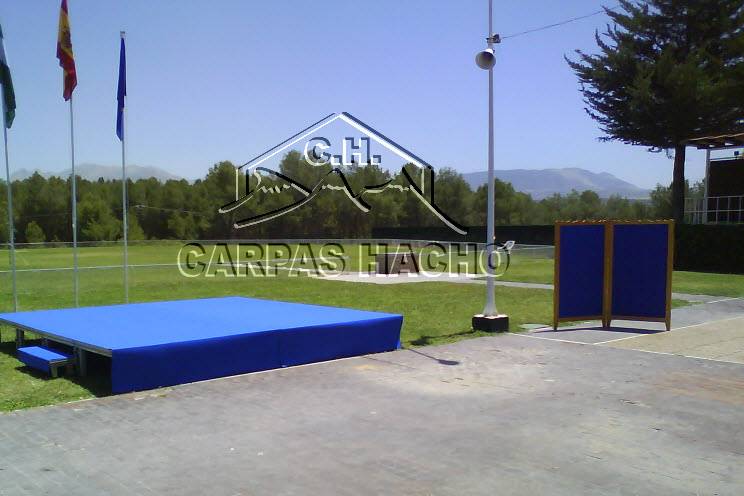 Carpa decorada