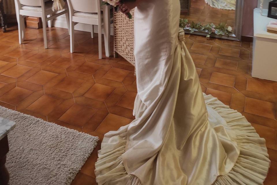 Vestido de novia a medida