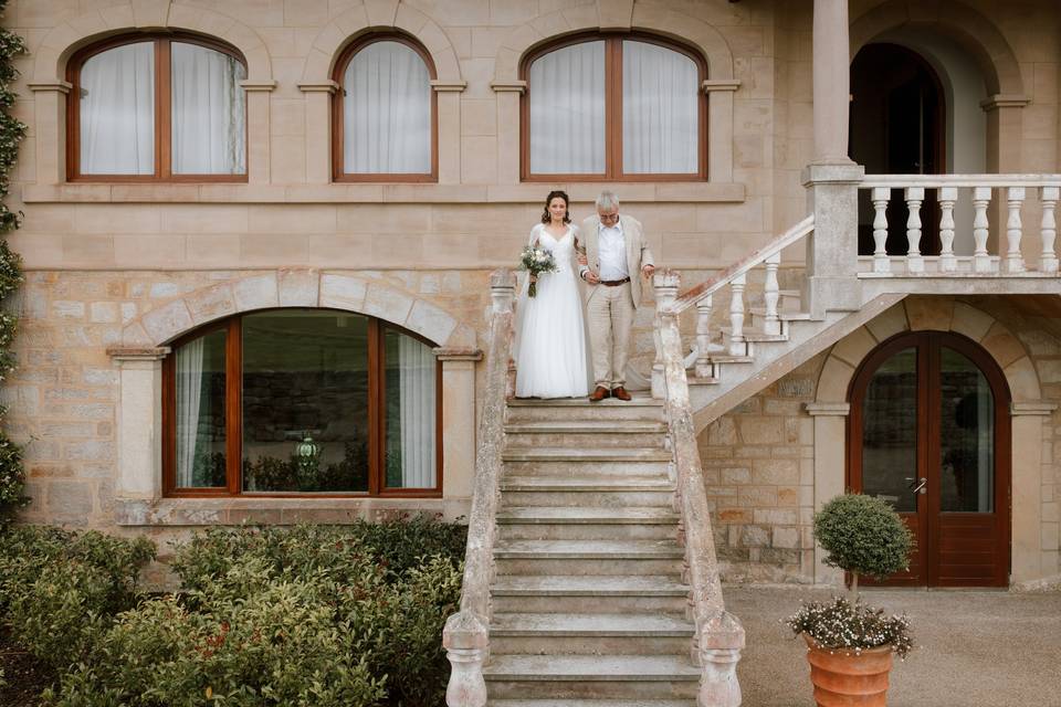 Escaleras del Palacio