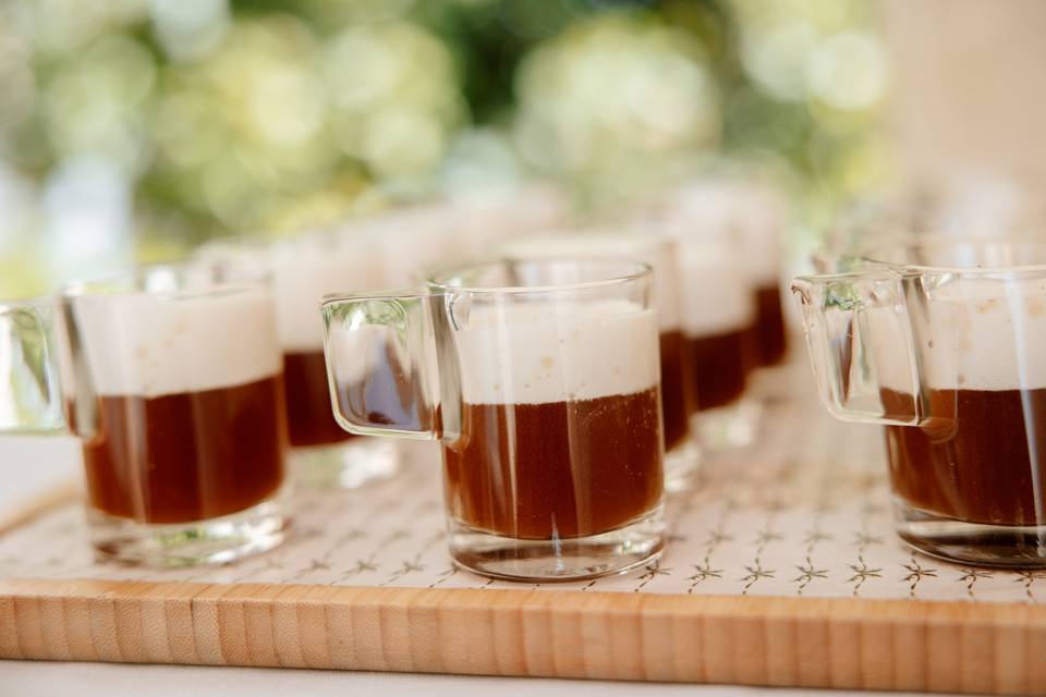 Capuccino de boletus